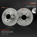2Pcs Front Disc Brake Rotors for Mercedes-Benz Sprinter 2500 | #10324