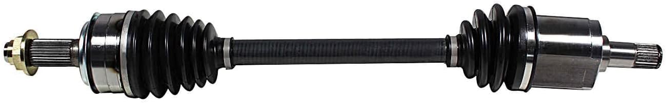 Front Left (LF) CV Axle Assembly for 2009, 2010, 2011, 2012, 2013, 2014 Acura TSX; 2008, 2009, 2010, 2011, 2012  Accord; L4 2.4 2008, 2009, 2010, 2011, 2012, 2013, 2014