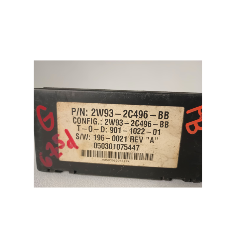 2003-2008 JAGUAR S-TYPE PARK ASSIST MODULE 2W93-2C496-BB