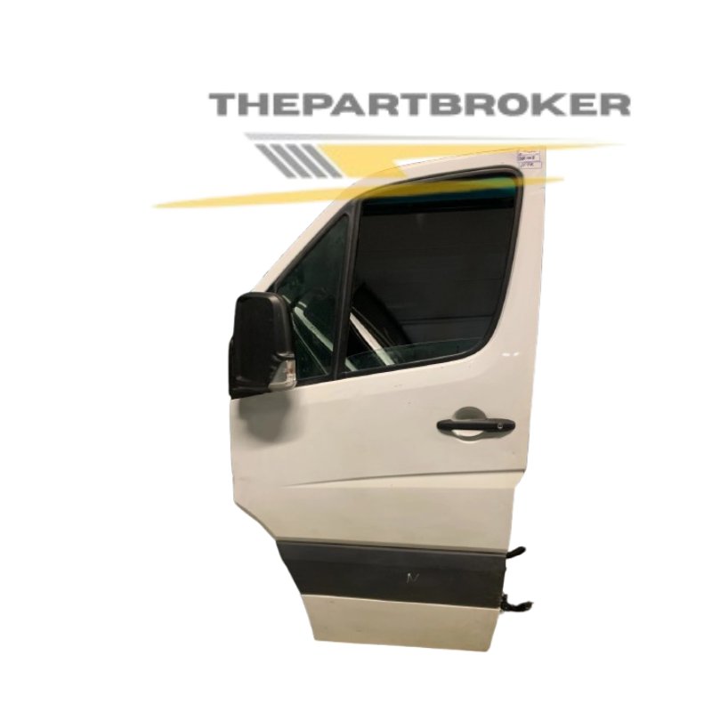 Mercedes Sprinter 2500 / 3500 2006–2018 Driver Side (Left) Front Door – White